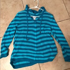Caribbean Joe Woman’s hooded top XL Aqua